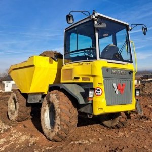 foto 5t lade 9t dumper kabyna 4x4 Wacker Neuson (diesel Deutz)