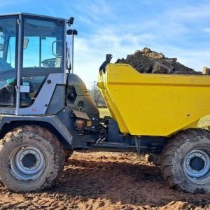 foto 9t dumper kabyna 4x4 Wacker Neuson (diesel Deutz)