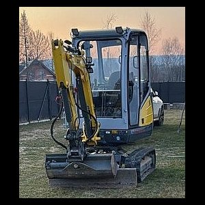 foto 2.5t mini koparka Wacker Neuson hydraulika ET24 VDS 5lyzki