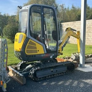 foto 2.5t mini koparka Wacker Neuson hydraulika ET24 VDS 5lyzki
