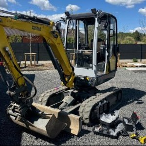 foto 2.5t mini koparka Wacker Neuson hydraulika ET24 VDS 5lyzki